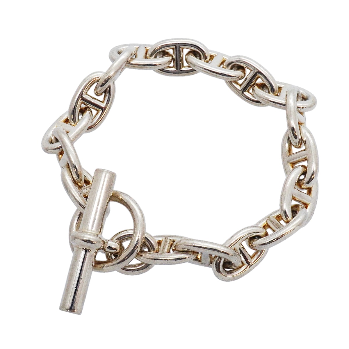 Hermes Chaine D'ancre MM Bracelet "Silver"