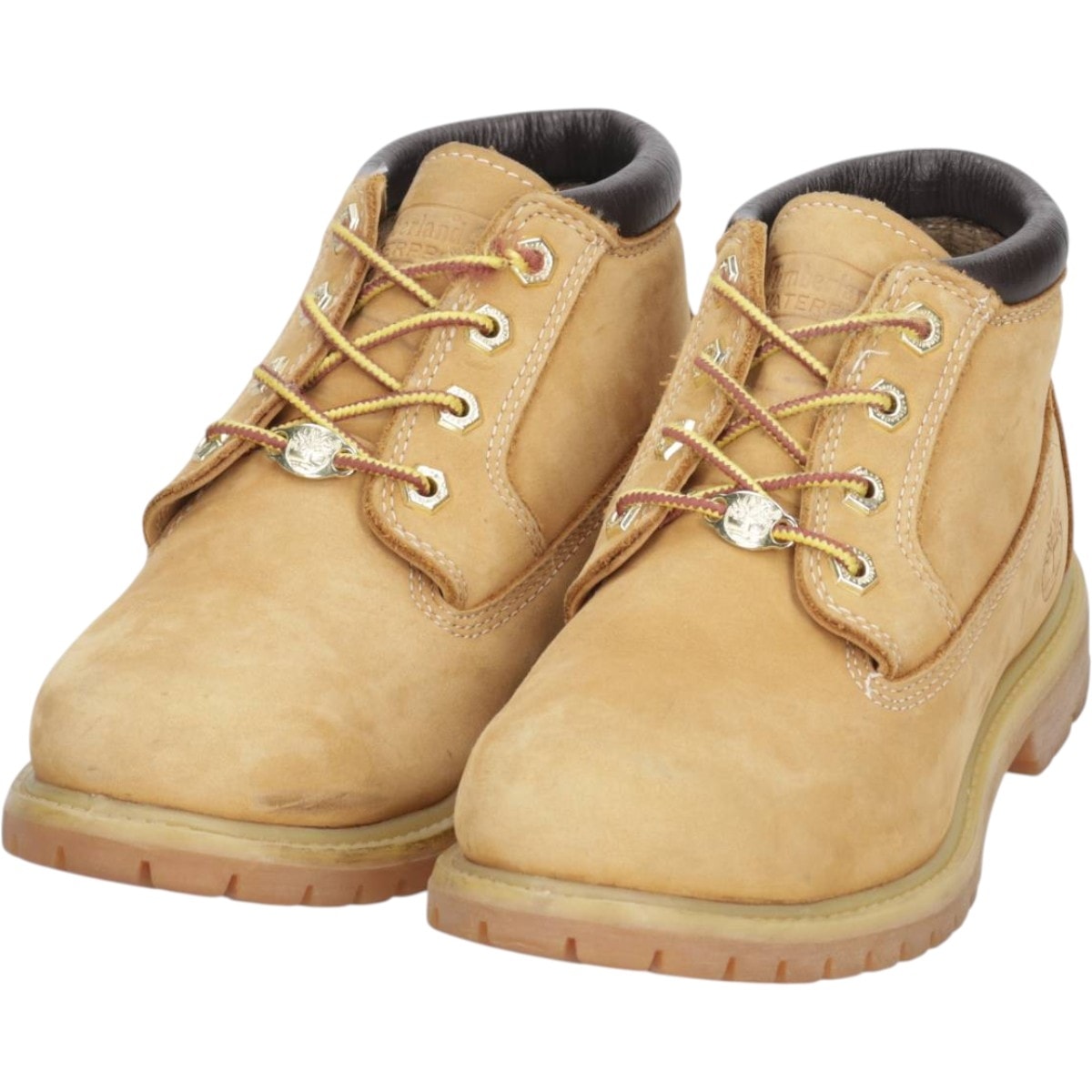 古着 ティンバーランド Timberland WATERPROOF スエード チャッカブーツ 6.5W レディース23.5cm相当/saa014793