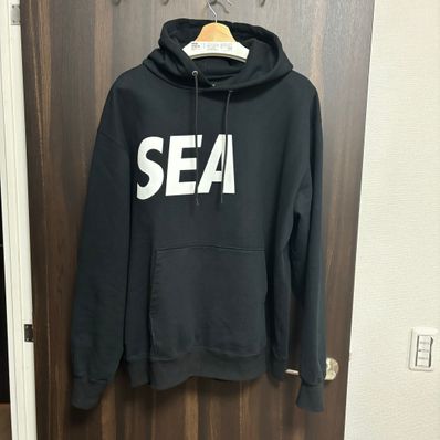 WIND AND SEA SEA Hoodie "Black-White"