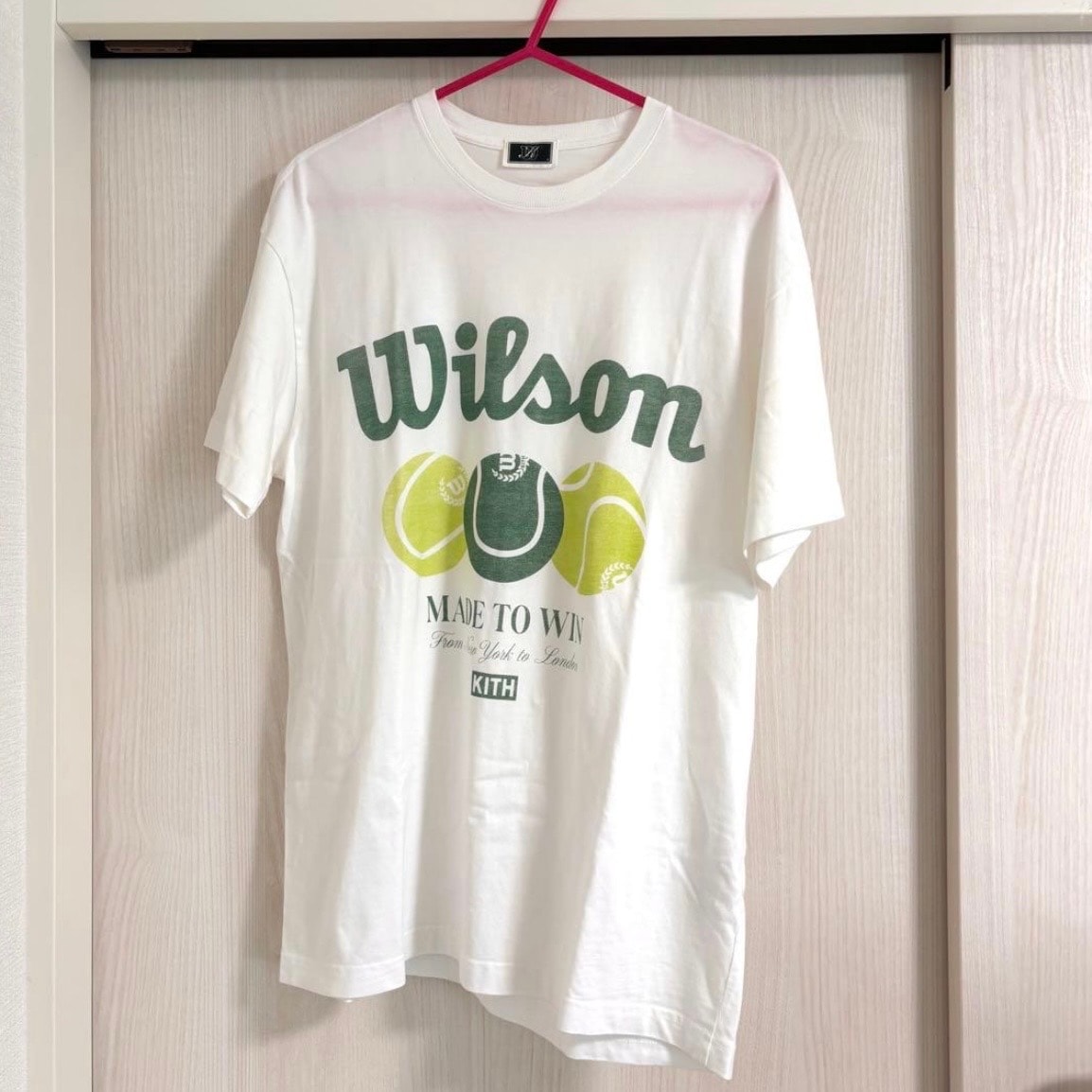 Kith x Wilson Made To Win Vintage Tee "White"