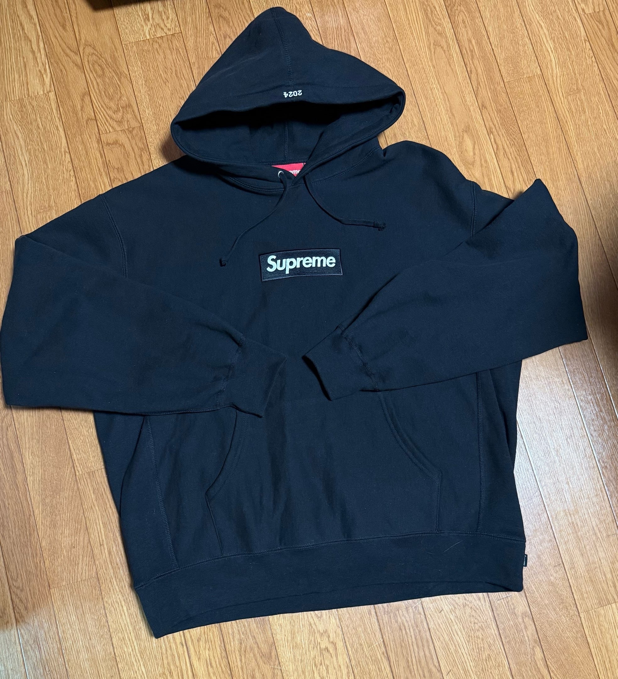 Supreme Box Logo Hooded Sweatshirt "Black" (24FW)