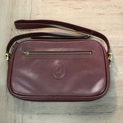 Cartier Mustline Shoulder Bag "Bordeaux"