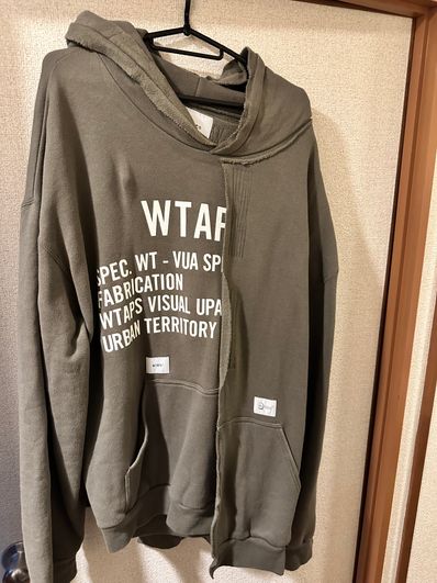 wtaps パーカー オリーブ