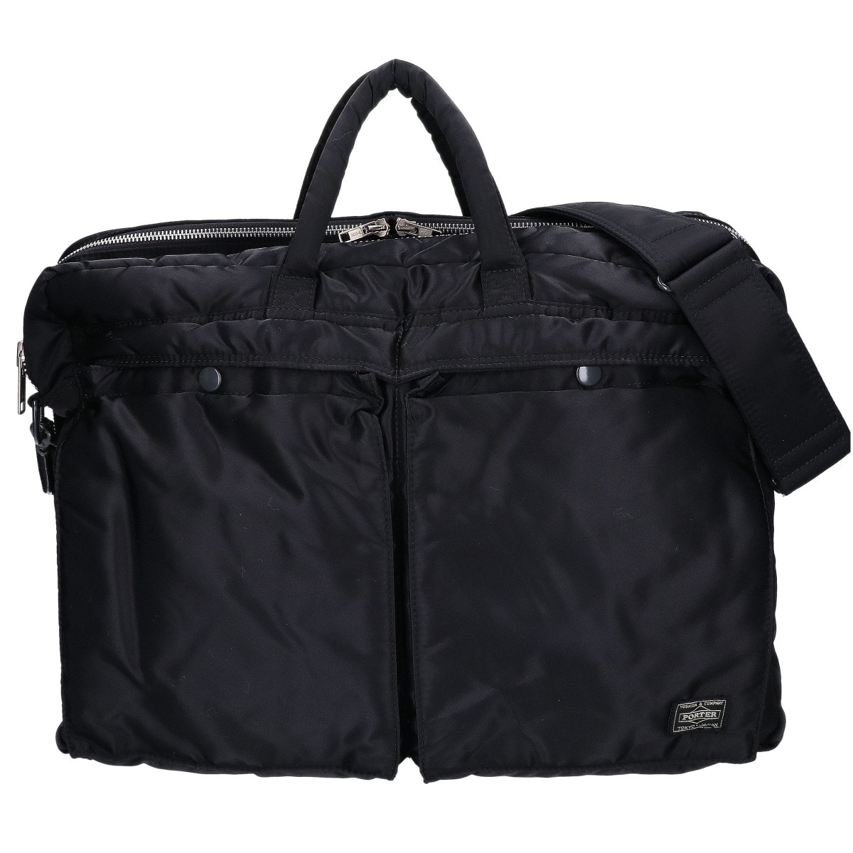 ポーター 622-15151 TANKER  2WAY DOCUMENT BAG W zip 2WAYショルダーブリーフケース