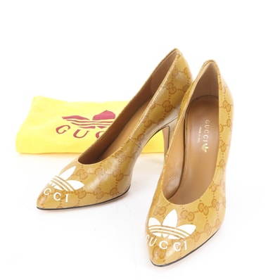 ■新品同様 グッチ GGクリスタルアディダス コラボ 36 1/2