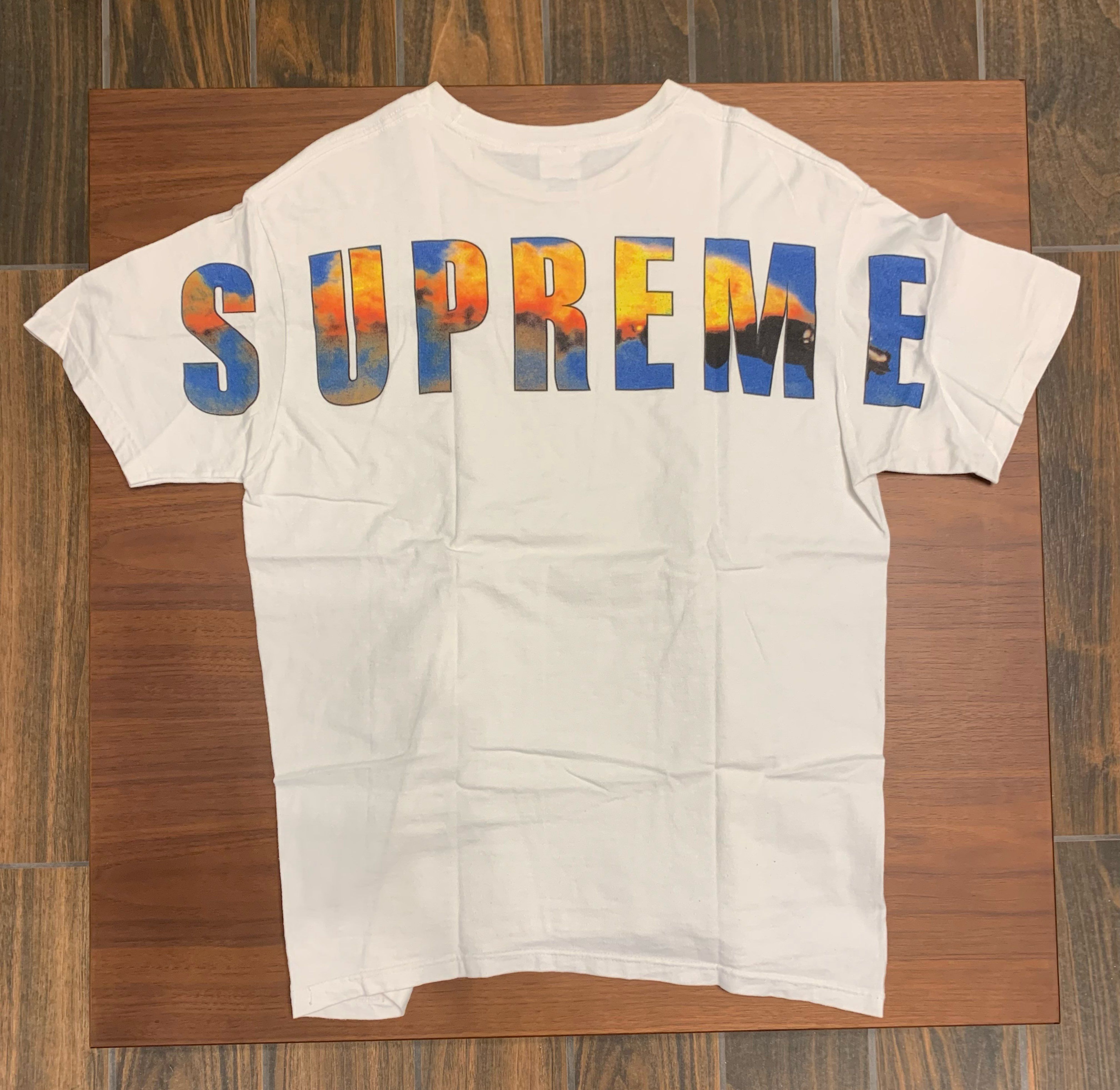 SUPREME Crash Tee クラッシュ半袖Tシャツ ホワイト