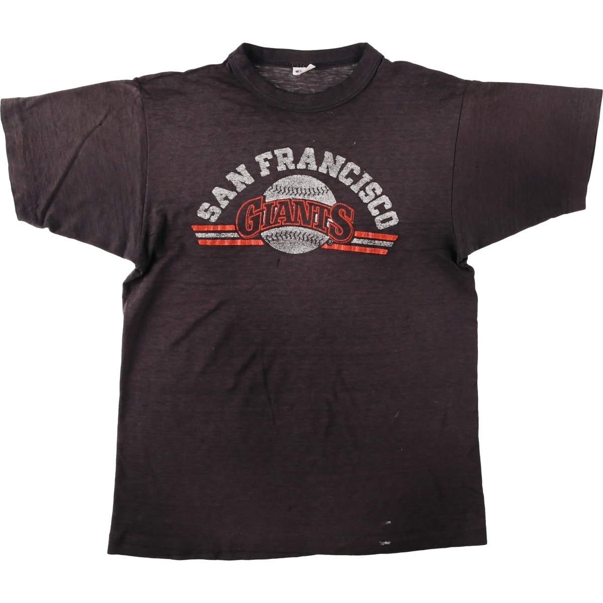古着 80年代 チャンピオン Champion トリコタグ MLB SAN FRANCISCO GIANTS サンフランシスコジャイアンツ スポーツプリントTシャツ レディースM相当 ヴィンテージ/eaa618915