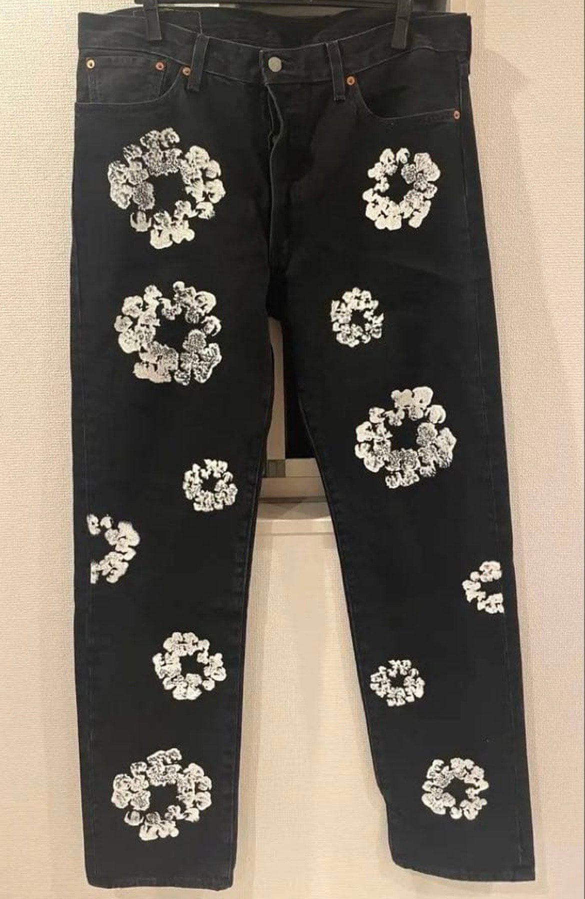 LEVI'S x Denim Tears The Cotton Wreath Jean "Black"