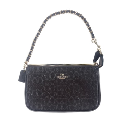 COACH コーチ シグネチャー アクセサリー ポーチ ミニバッグ F11940 エンジ