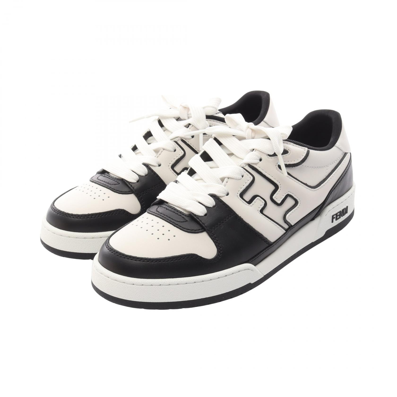 フェンディ FENDI FENDI MATCH スニーカー 靴 レザー メンズ ホワイト系 / ブラック系 7E1643AOMNF0E7C9 【新品】