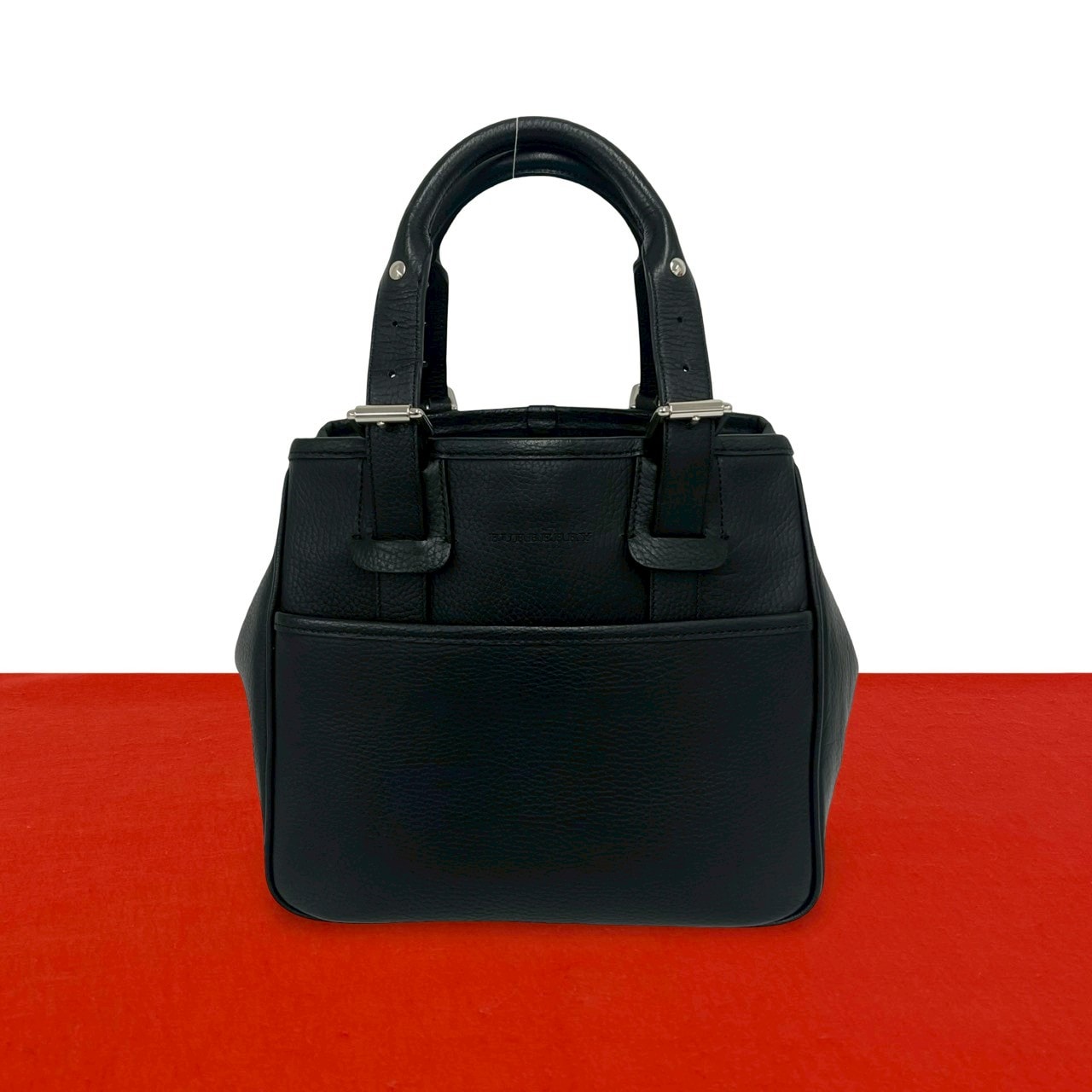 WACKO MARIA Leather Drawstring Bag 