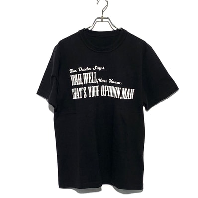 sacai × The Big Lebowski Cotton Print T-Shirt Black