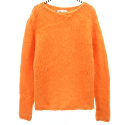 ZARA ザラ 長袖 セーター L オレンジ ニット