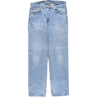古着 90年代 リーバイス Levi's 505 REGULAR FIT STRAIGHT LEG テーパードデニムパンツ USA製 メンズw31相当 ヴィンテージ/eaa634270