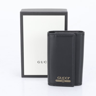 ■新品同様 グッチ インターロッキング G 547588 キーケース