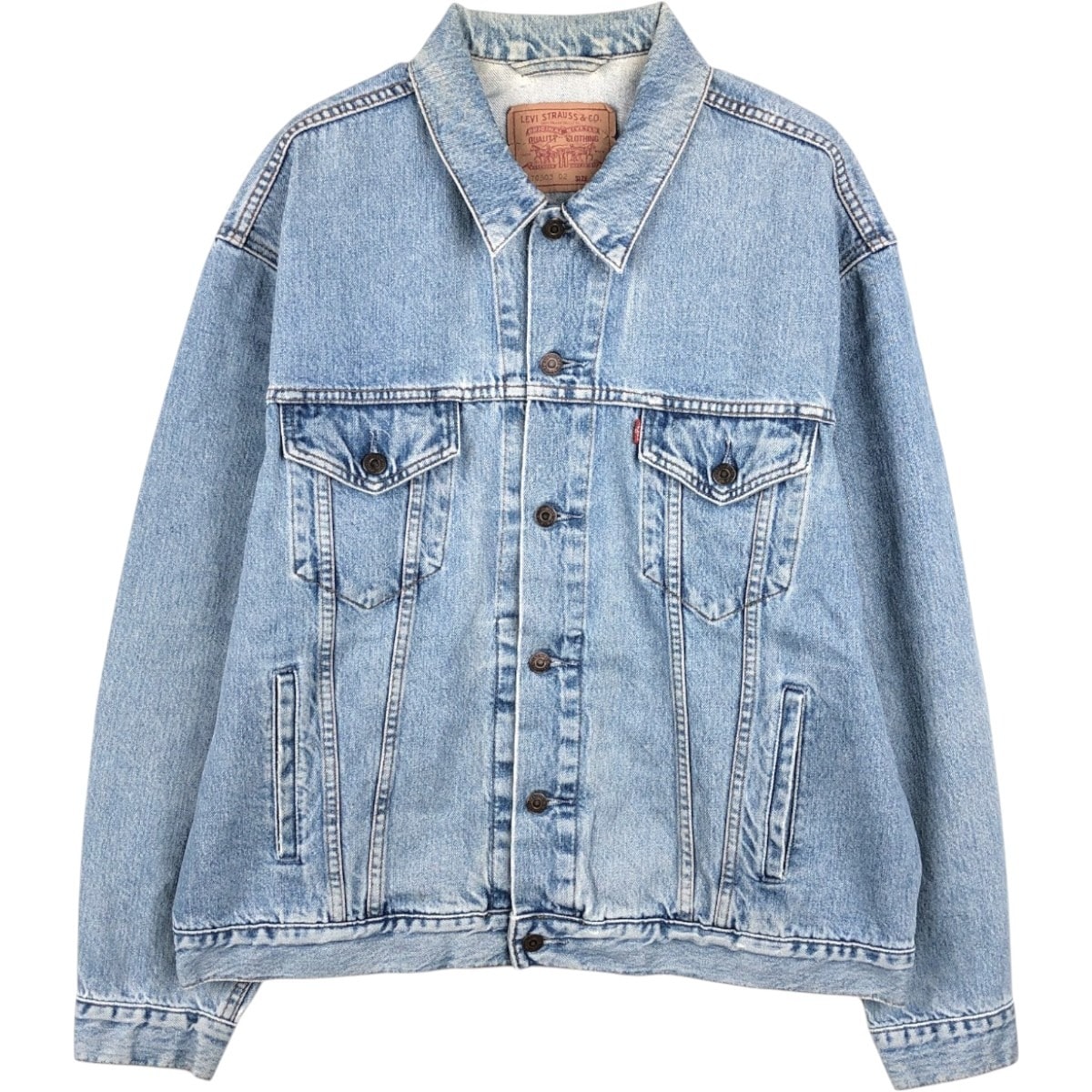 古着 90年代 リーバイス Levi's 70503-02 ユーロモデル デニムジャケット Gジャン メンズXXL相当 ヴィンテージ/eaa670732