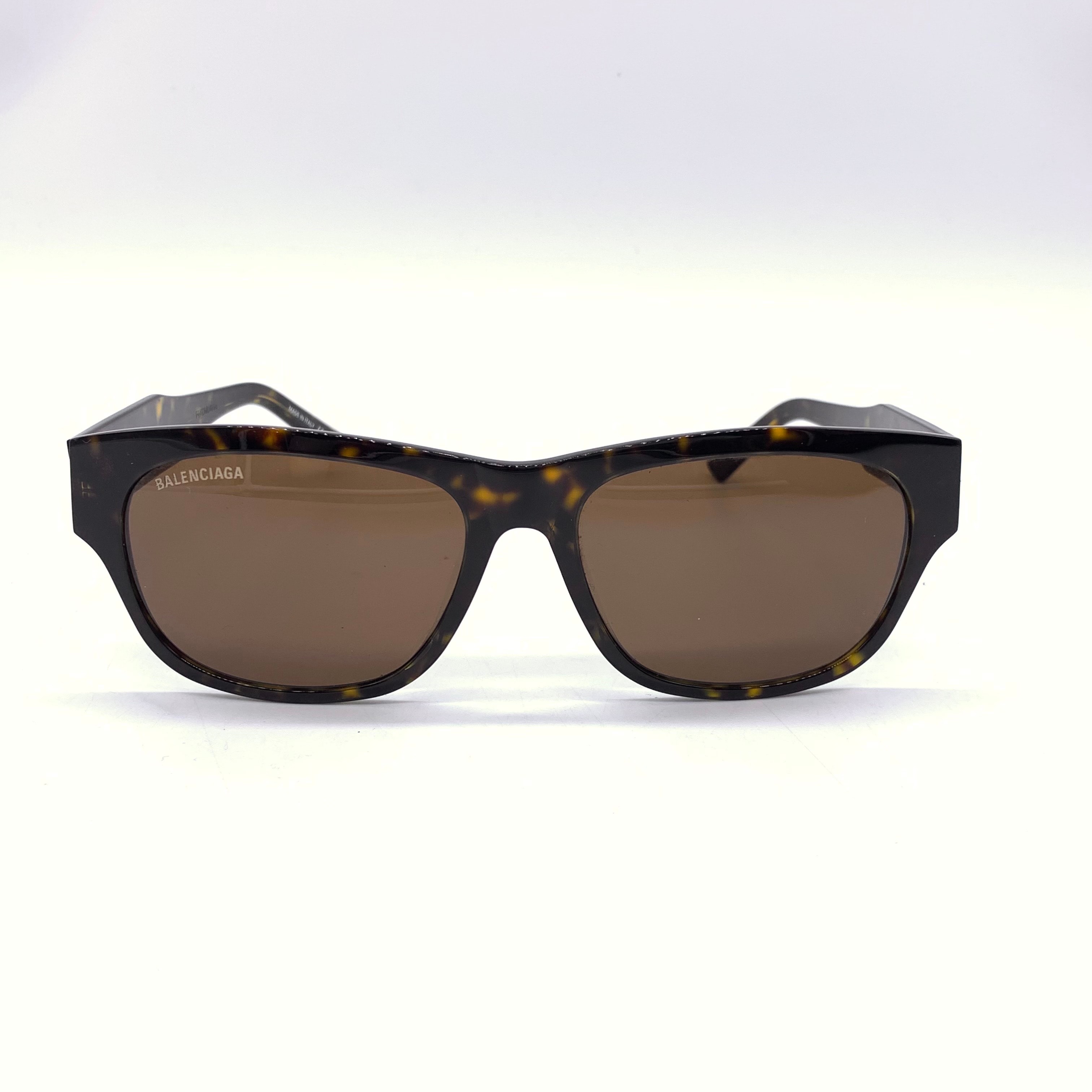 BALENCIAGA Sunglasses "Havana/Brown"