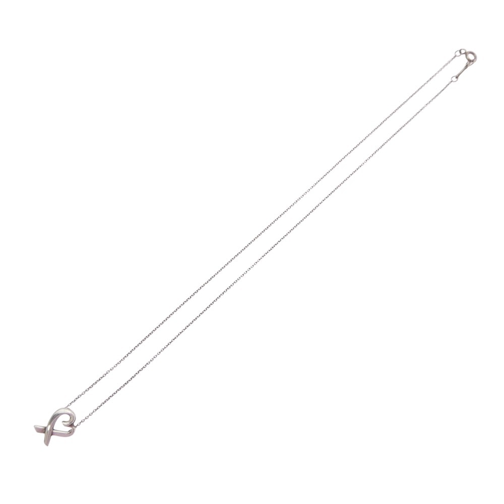 TIFFANY&Co. ティファニー ネックレス ラビングハート ネックレス シルバー系【中古】
