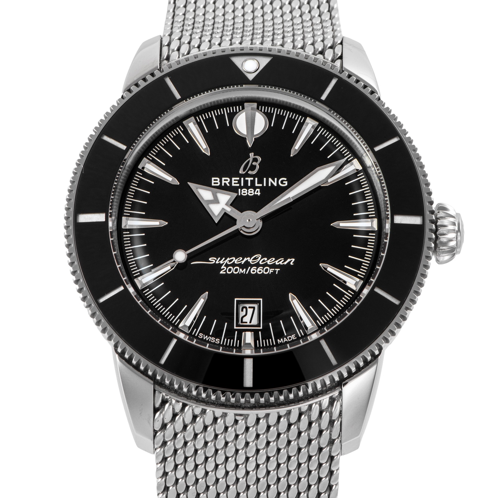 BREITLING ブライトリング スーパーオーシャン ヘリテージ B31 オートマチック 44 AB3112241B1A1(A13070) 保証書2026年 ステンレススチール【中古】