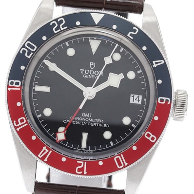 ☆美品 チュードル ブラックベイ GMT 79830RB メンズ 【中古】
