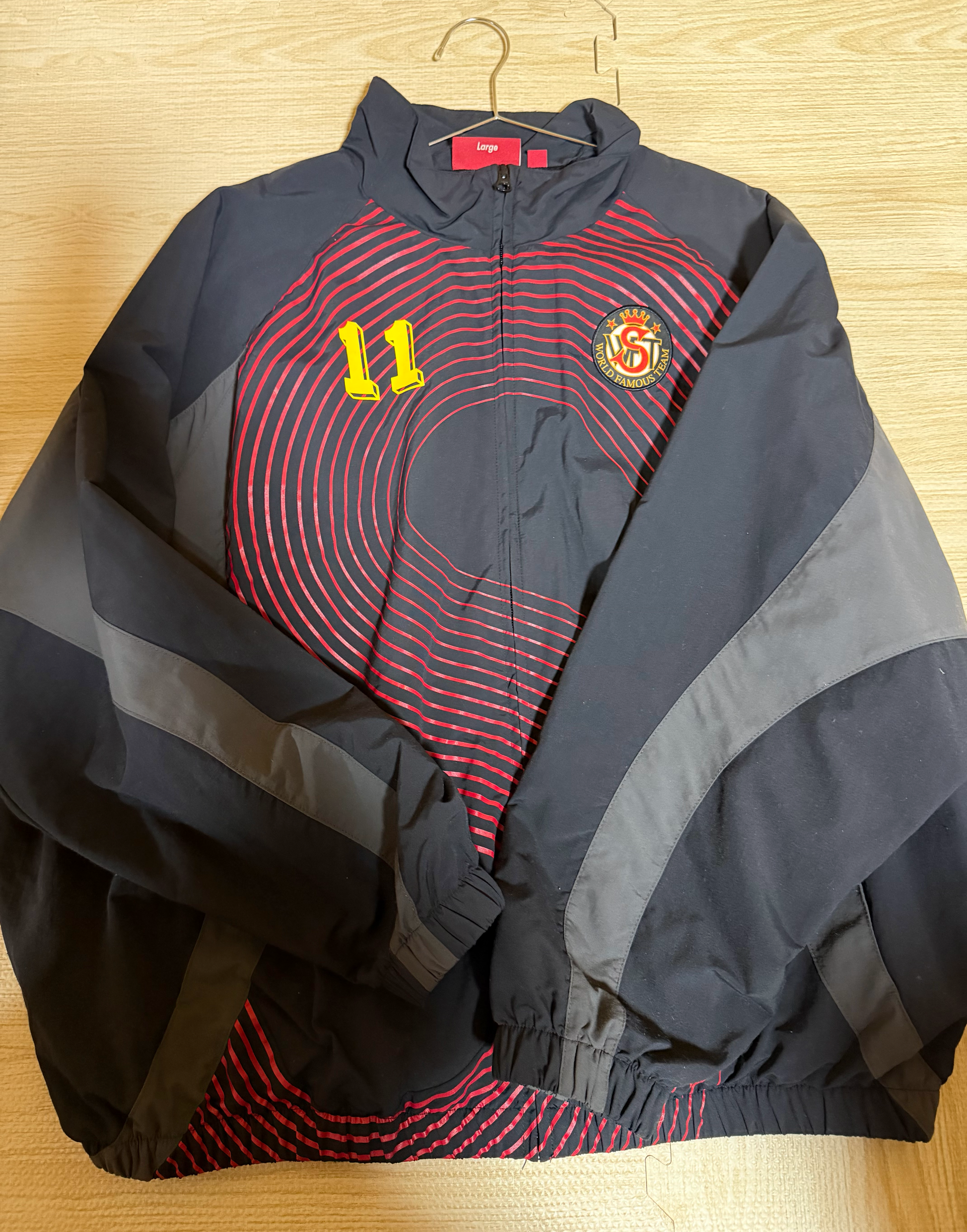 Supreme S Logo Track Jacket "Black"