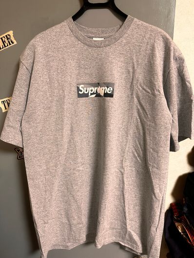 Supreme / Emilio Pucci® Box Logo Tee "Grey/Black"