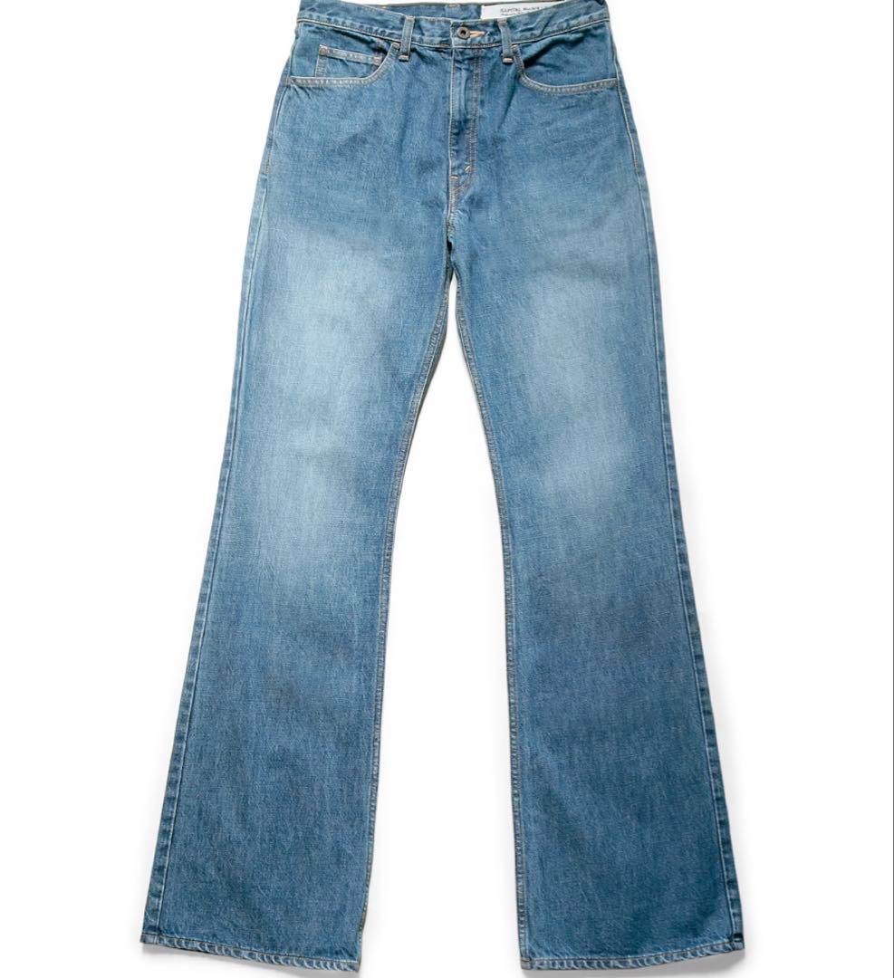 KAPITAL ラットフレアパンツ 
