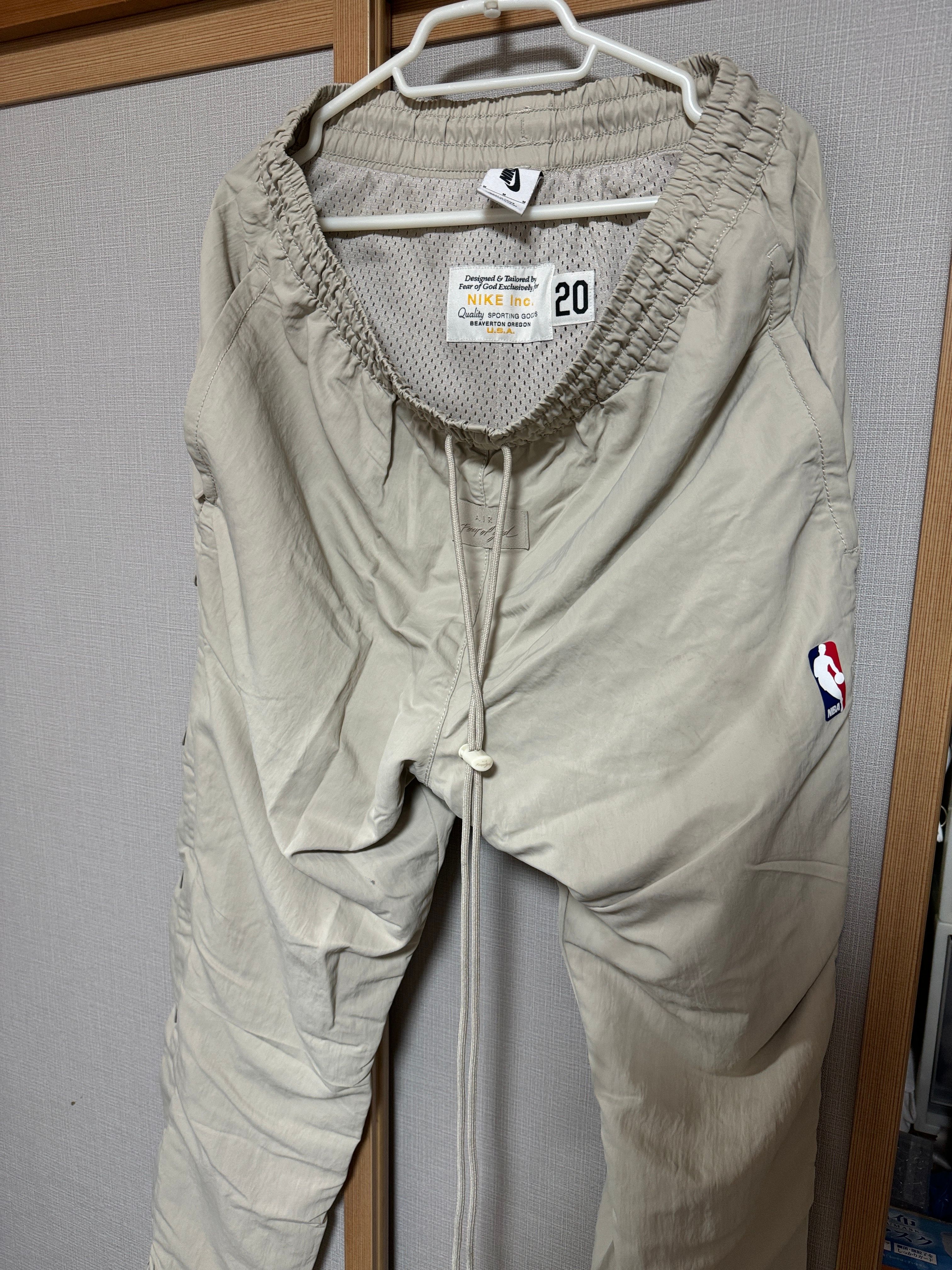 FEAR OF GOD / Nike Nylon Warm Up Pants "String"