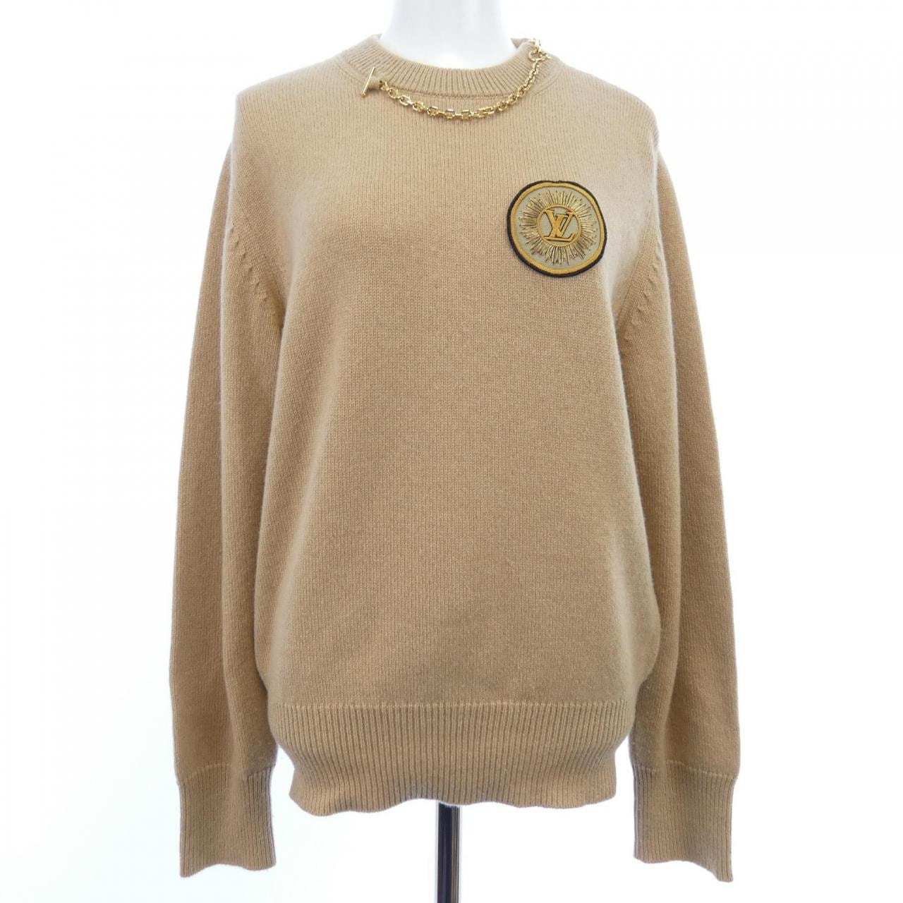 ルイヴィトン LOUIS VUITTON チェーンディテールパッチセーター FQKL14FZ3 ニット
