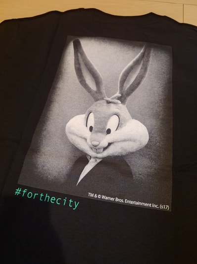FTC × LOONEY TUNES コラボ Tシャツ バックス・バニー 黒