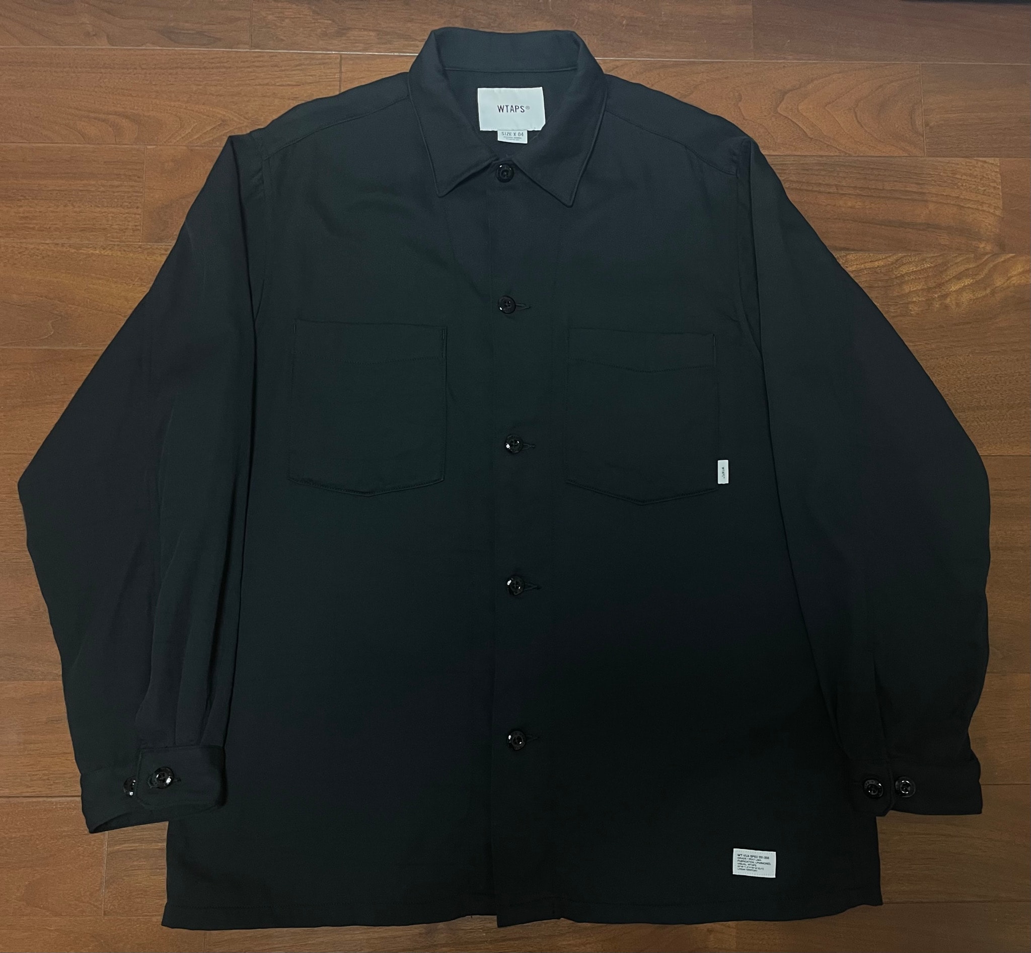 WTAPS CBW / LS / Cotton. Twill "Black"