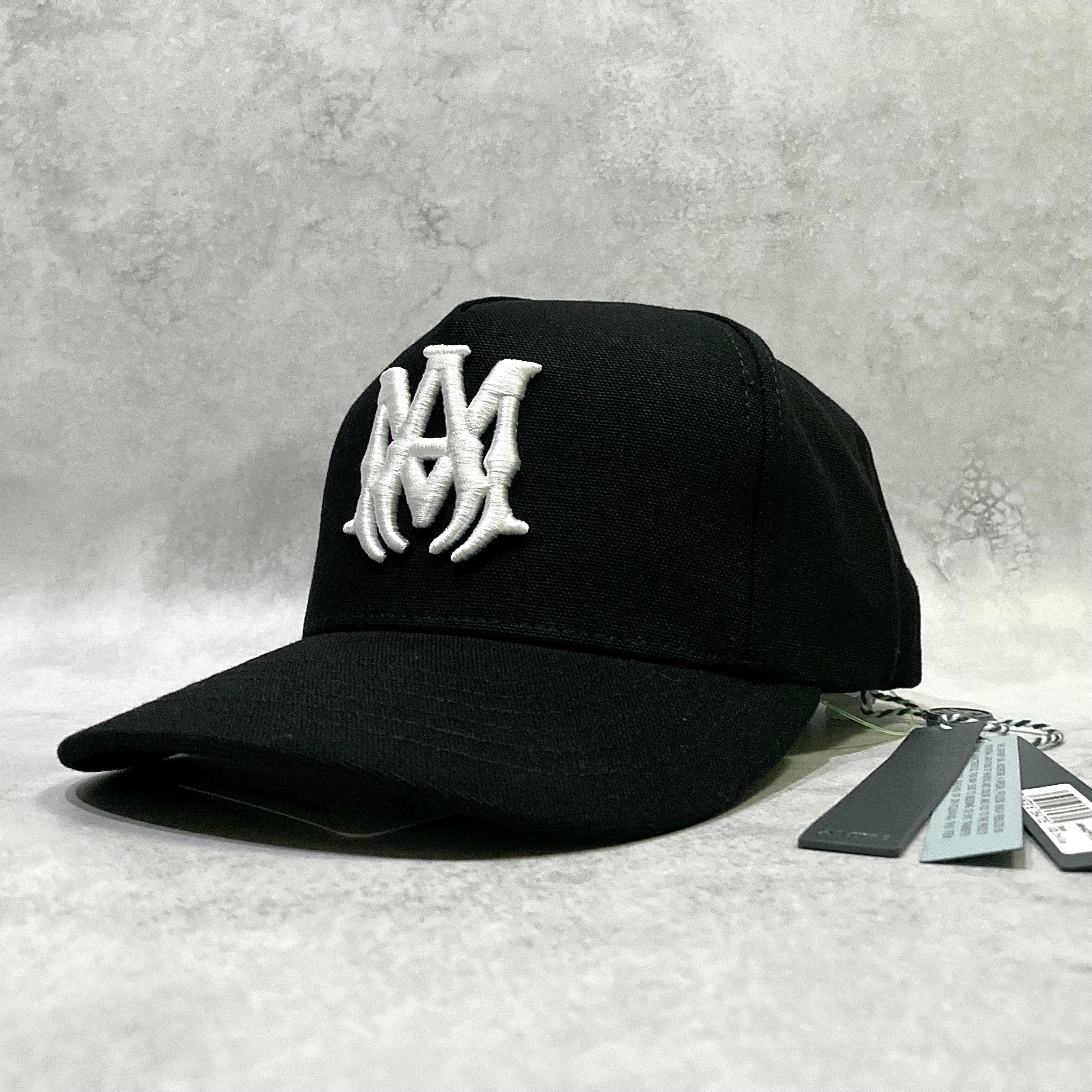 AMIRI Full Canvas MA Hat "Black"