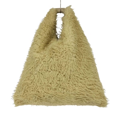 フェイクファー トライアングルバッグ【1140234914328】