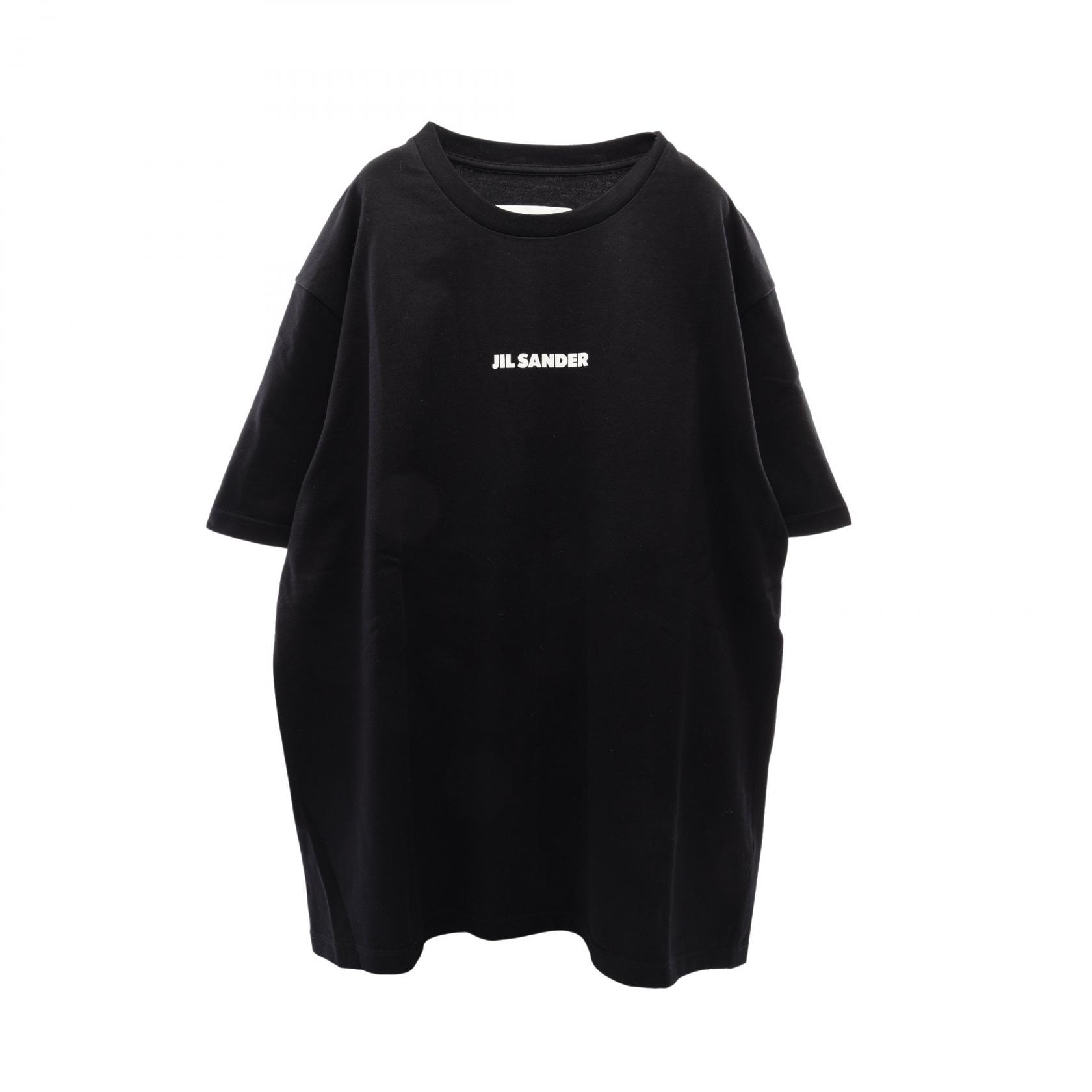 ジルサンダー JIL SANDER ロゴプリント 半袖Tシャツ 衣料品 トップス コットン メンズ ブラック系 J22GC0237J20103001L 【新品】