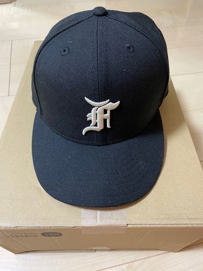 NEW ERA FEAR OF GOD ESSENTIALS 59FIFTY F LOGO Under Visor "Black"
