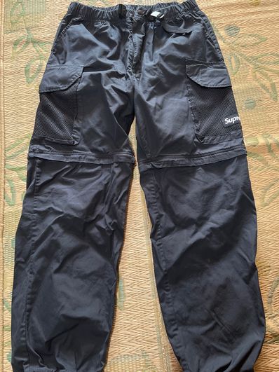 Supreme Mesh Pocket Belted Cargo Pant "Black"