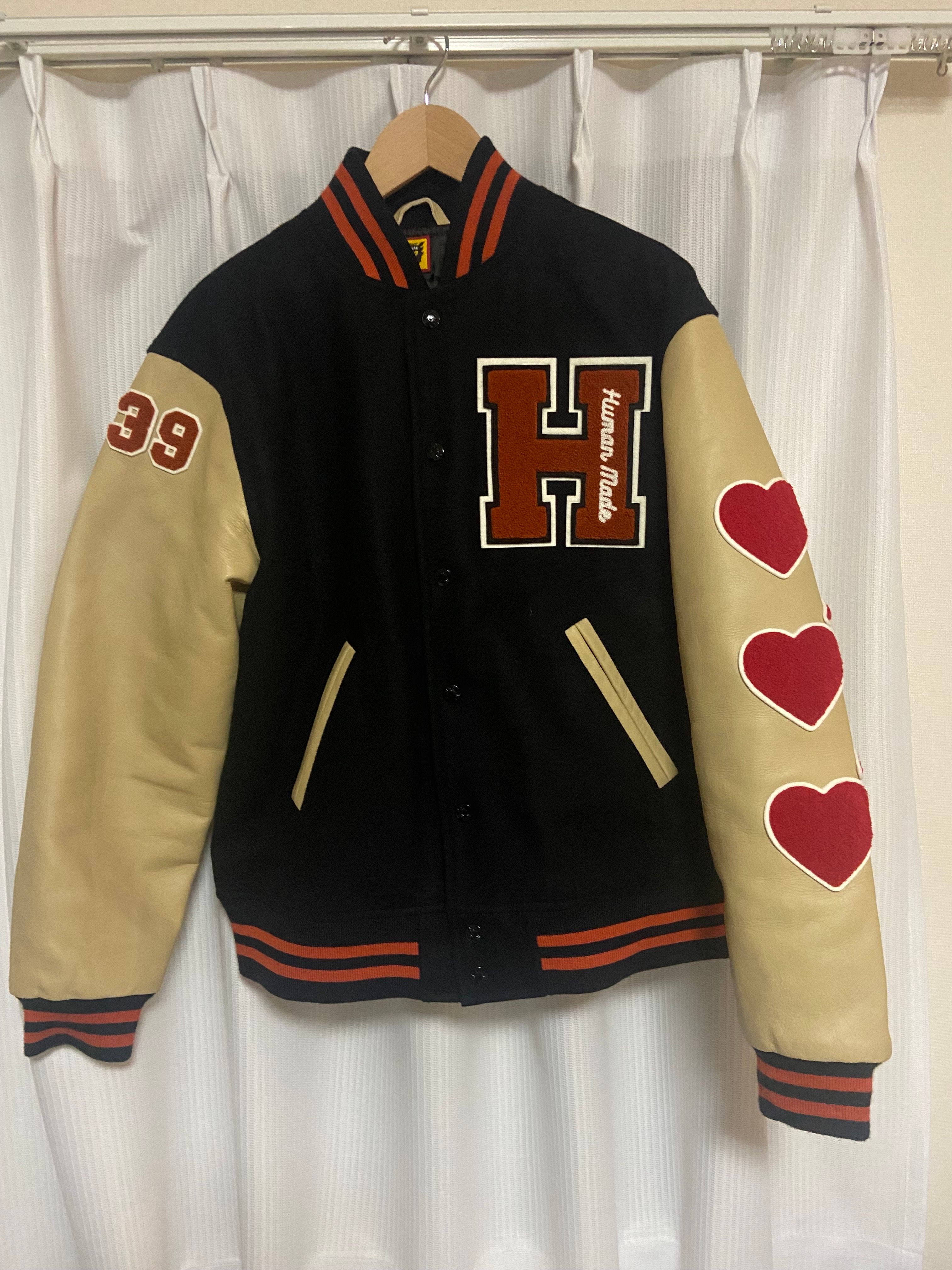 HUMAN MADE Varsity Jacket "Black"
