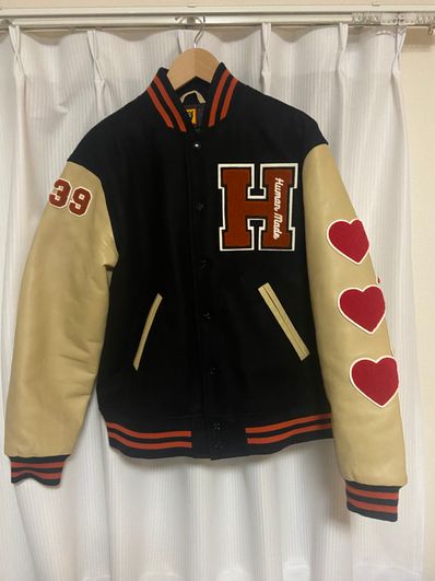 HUMAN MADE Varsity Jacket "Black"