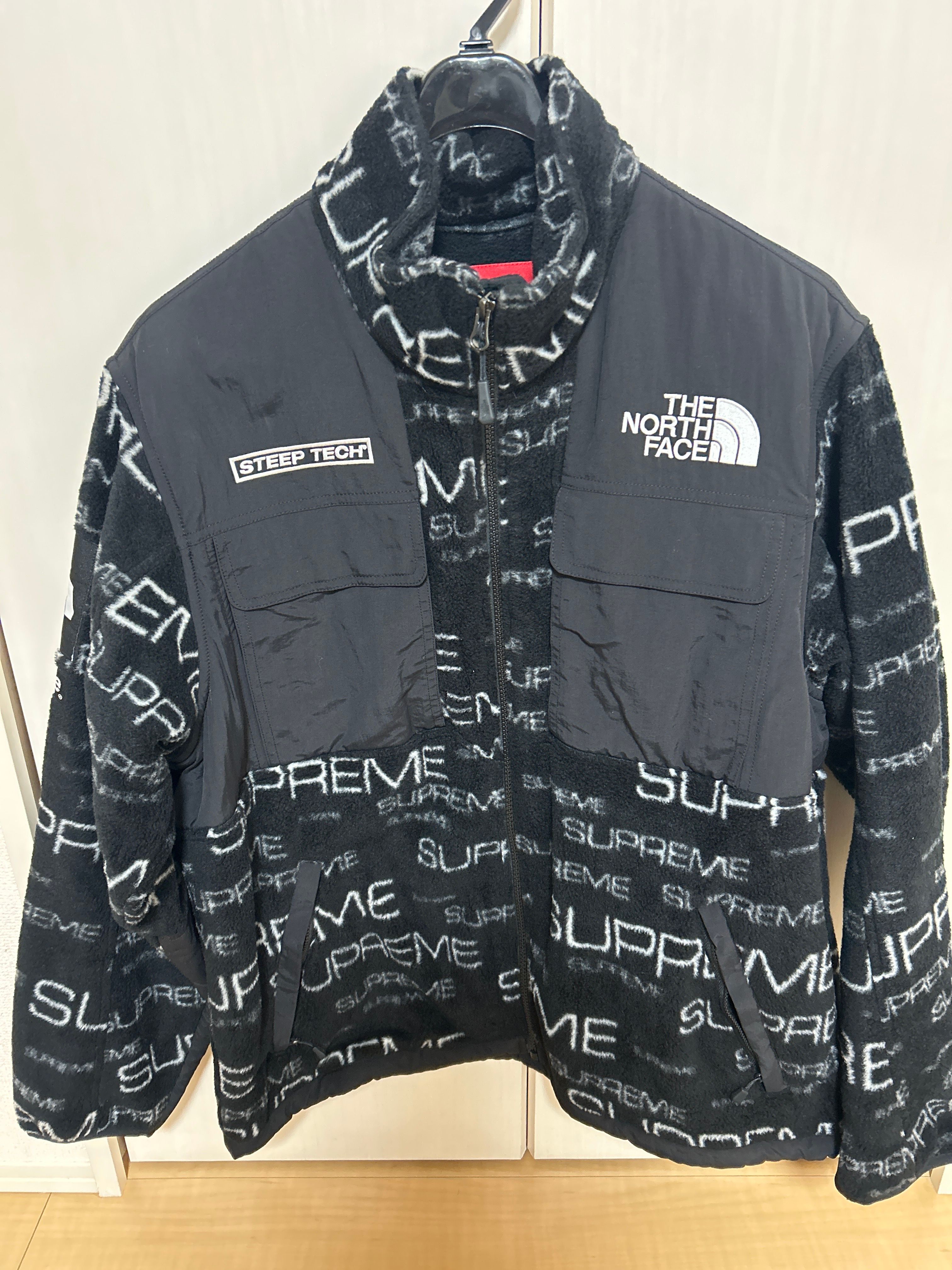 Supreme x The North Face Steep Tech Fleece Jacket "Black"