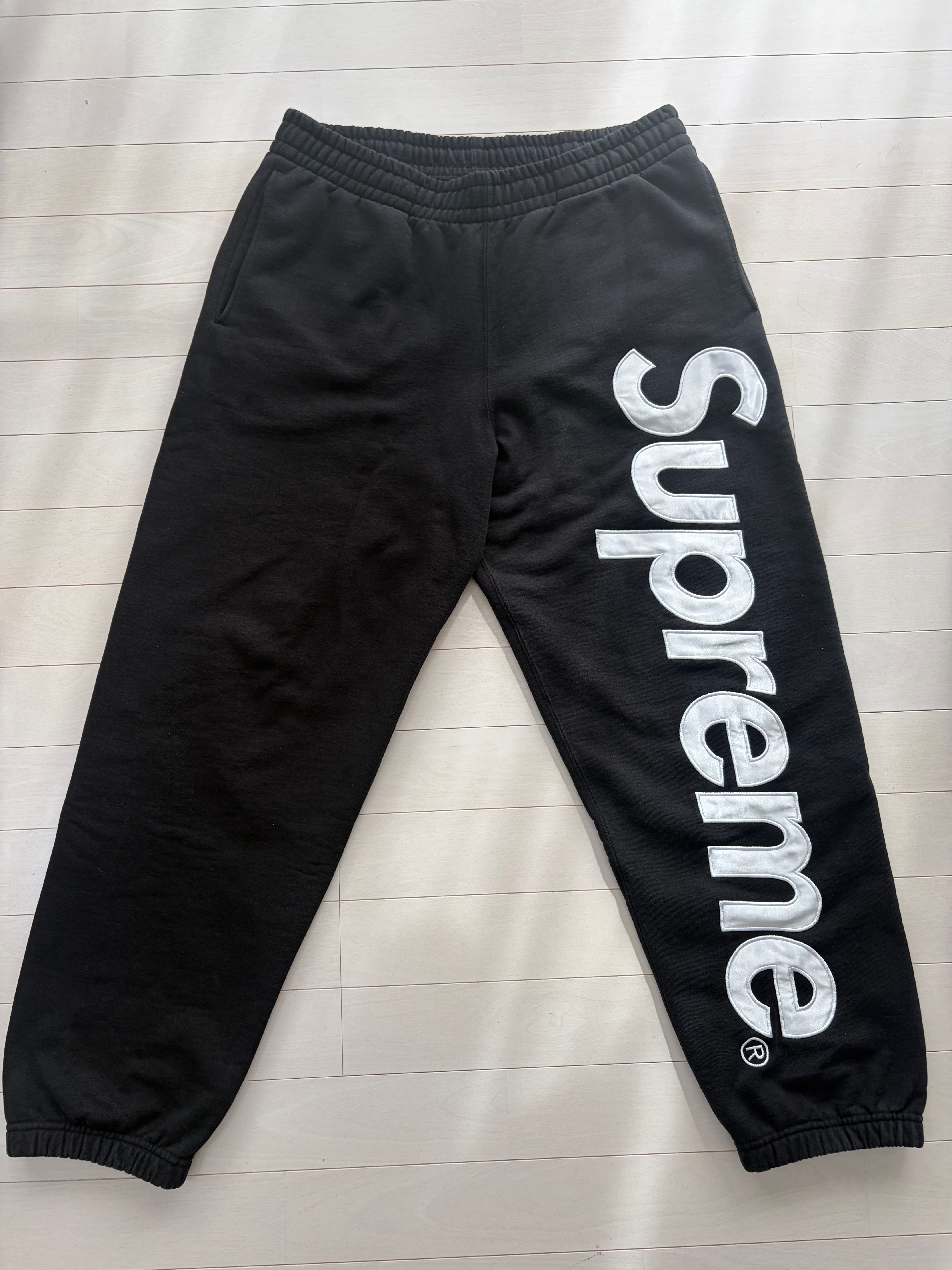 Supreme Satin Applique Sweatpant 