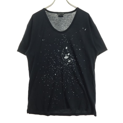 LAD MUSICIAN ラッドミュージシャン 半袖 グラフィック Tシャツ M ブラック