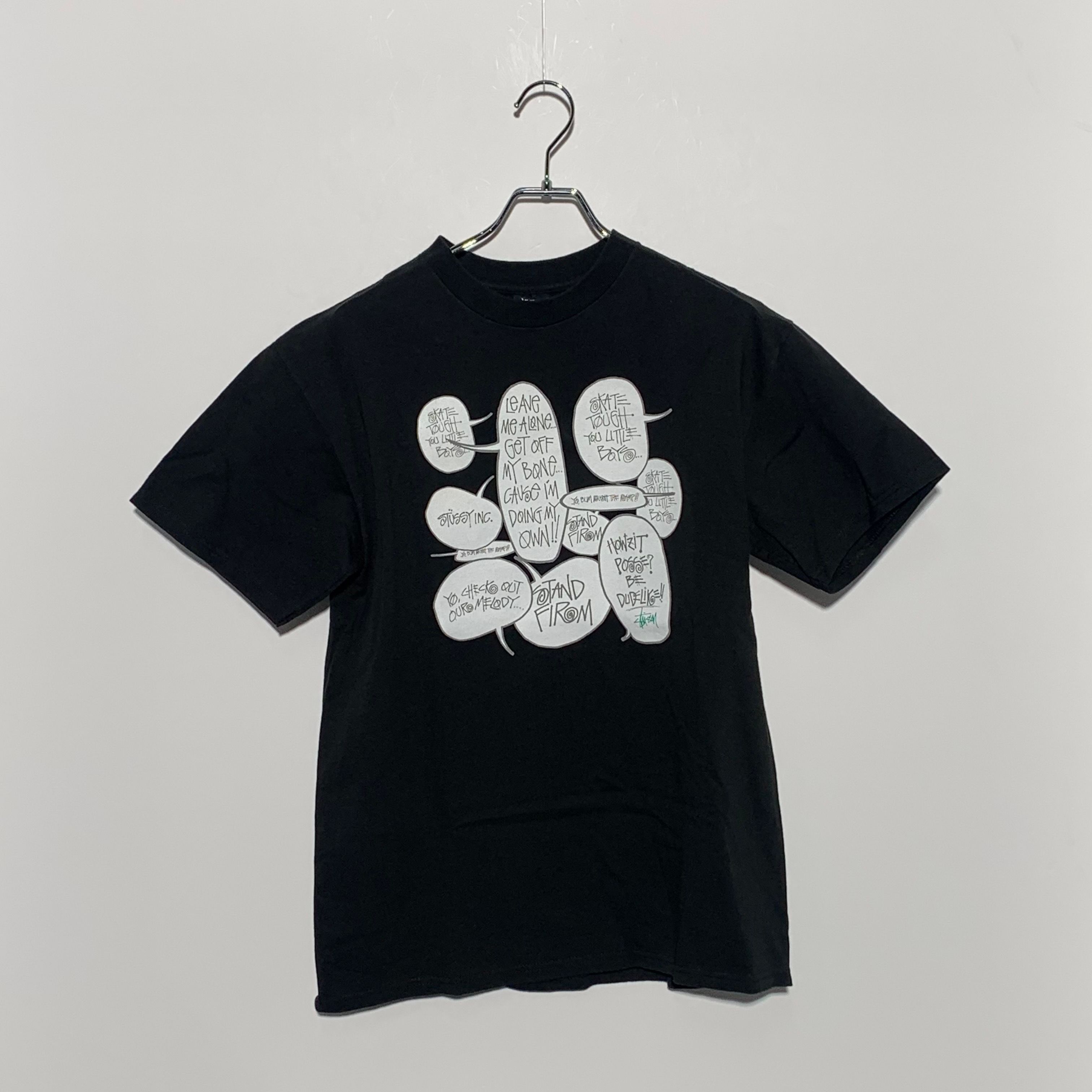 STUSSY BUBBLES TEE  Black