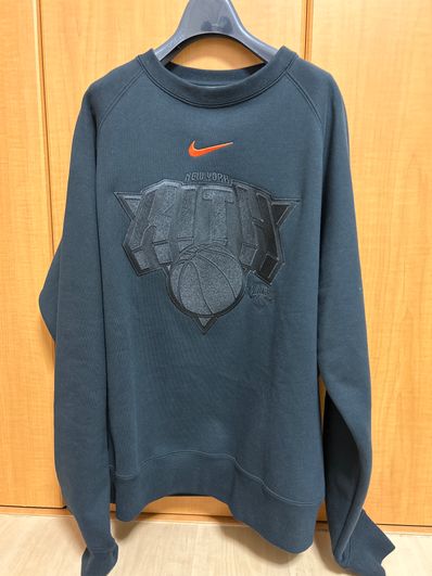 Kith x Nike x New York Knicks Fleece Crewneck "Black"