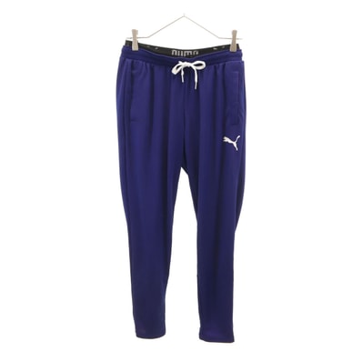 PUMA プーマ トレーニング トラックパンツ L 青紫