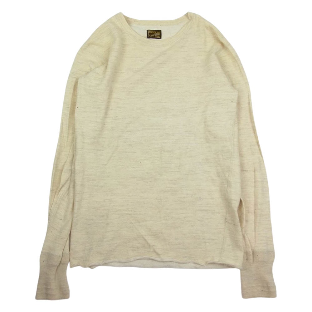 TENDERLOIN テンダーロイン カットソー クルーネック カットソー ベージュ系【中古】