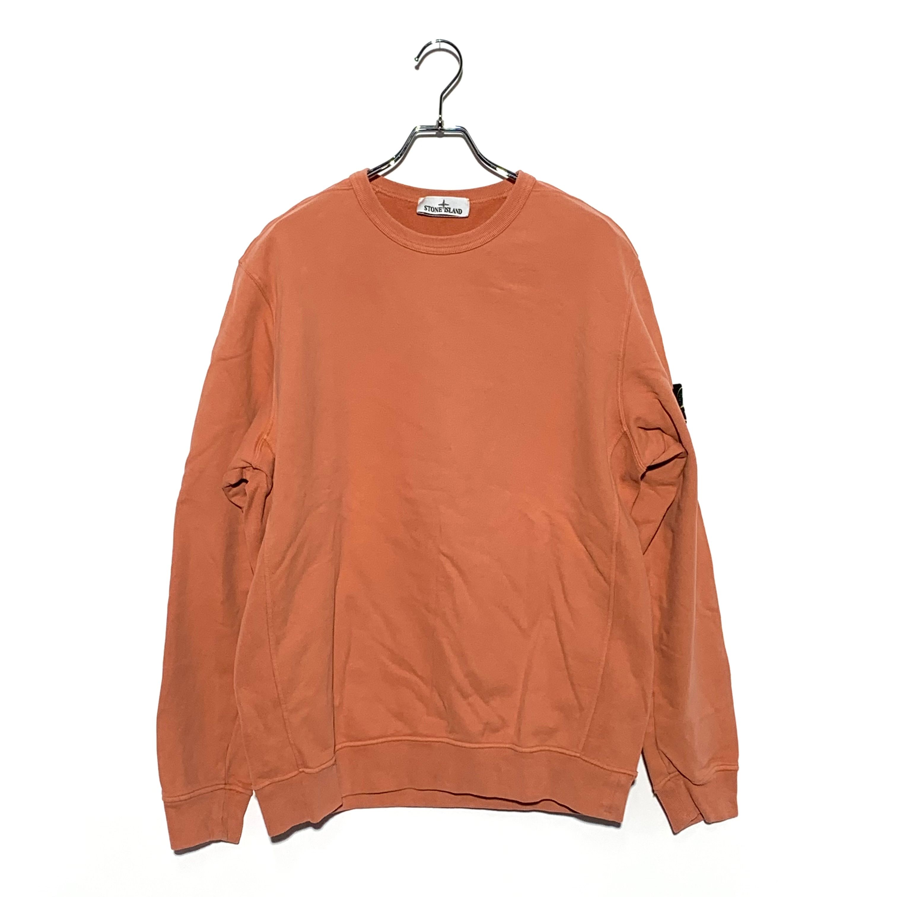 STONE ISLAND Organic Cotton Fleece "Orange"24FW