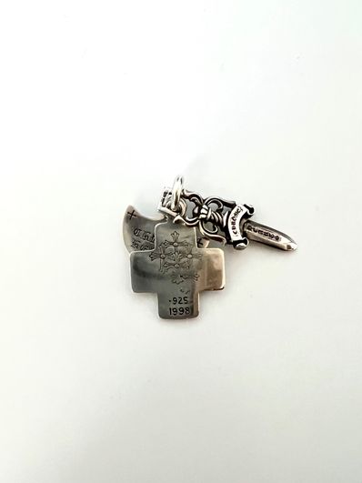 Chrome Hearts 3 Trinket Pendant "Silver"