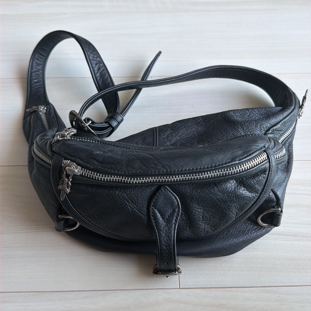 Chrome Hearts #1 Snat Pack Leather "Black"
