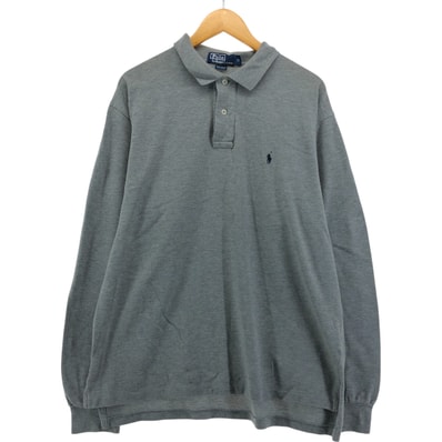 古着 ラルフローレン Ralph Lauren POLO by Ralph Lauren 長袖 ポロシャツ メンズXL相当/eaa551302