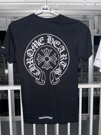 Chrome Hearts Horse Shoe Logo Pocket T-Shirt "Black"